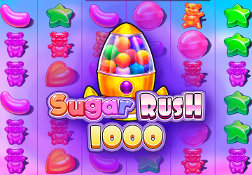 Автомат Sugar Rush 1000 в казино Рокетман